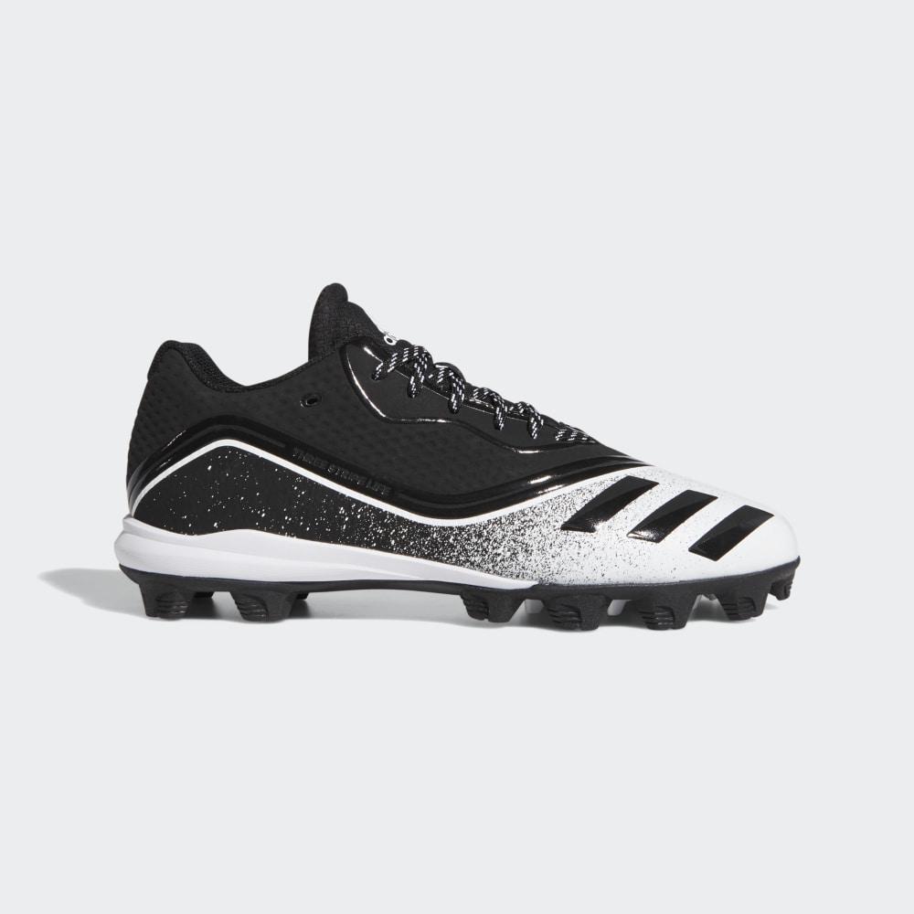 Adidas Men's Icon V Mid Baseball Cleats Black/White Ireland G28288